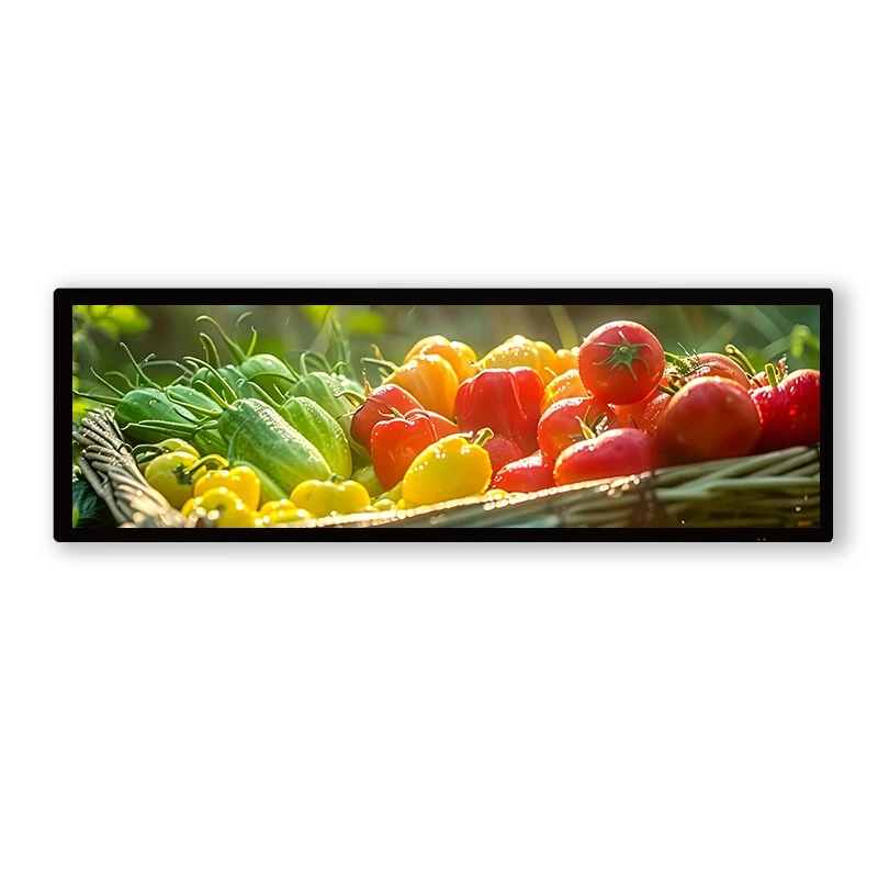 28 .6 इन्च LCD बार डिस्प्ले डबल फेस स्क्रिन